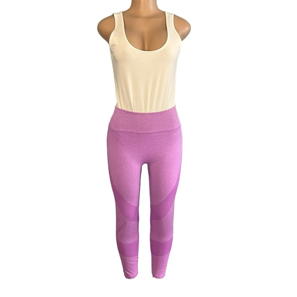 3/$30 🍂 Victoria’s Secret Pink Seamless High-Waist Full Length Workout Leggings - Picture 3 of 11